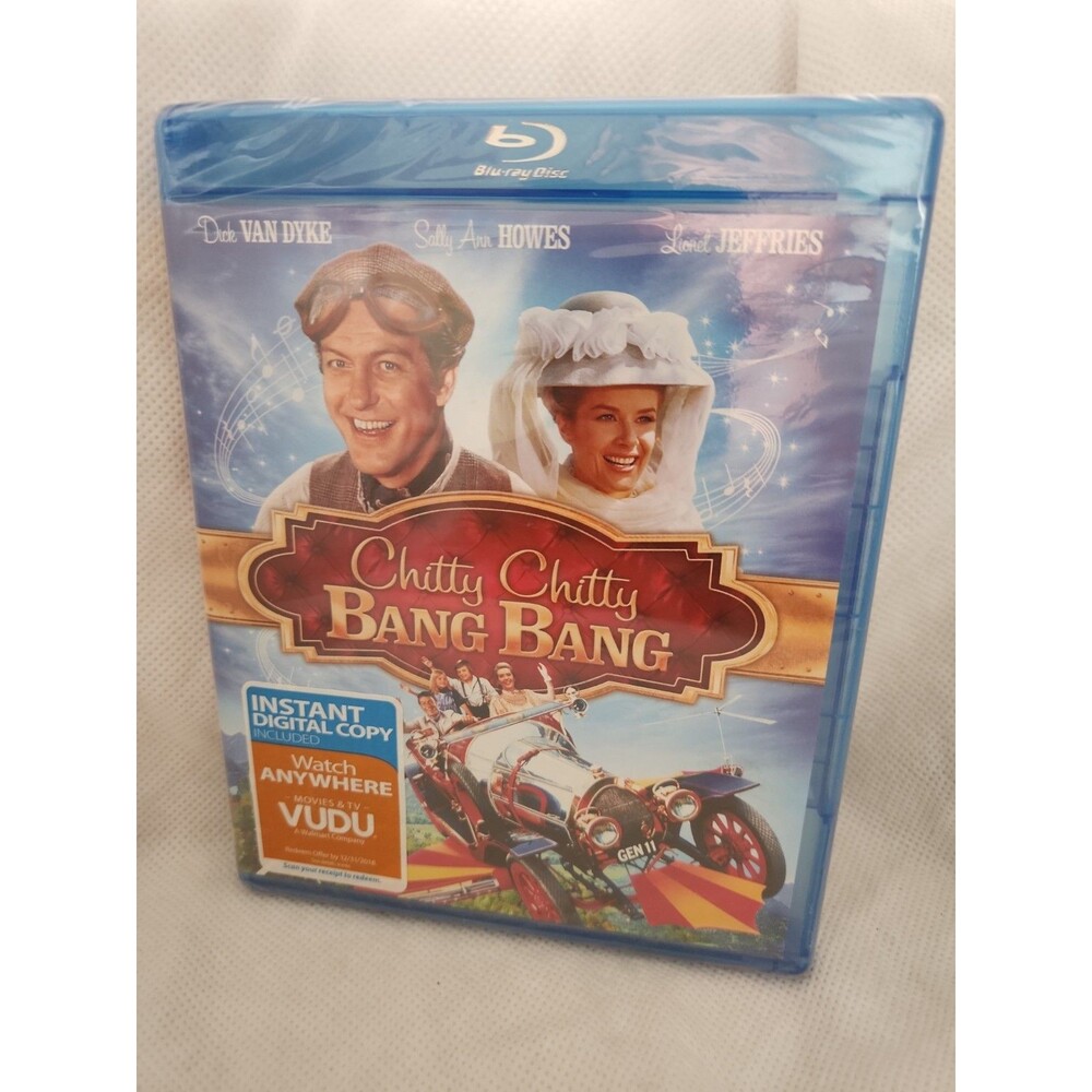 Chitty Chitty Bang Bang (Blu-ray, 1968 / 2014) Dick Van Dyke, Sally Ann Howes